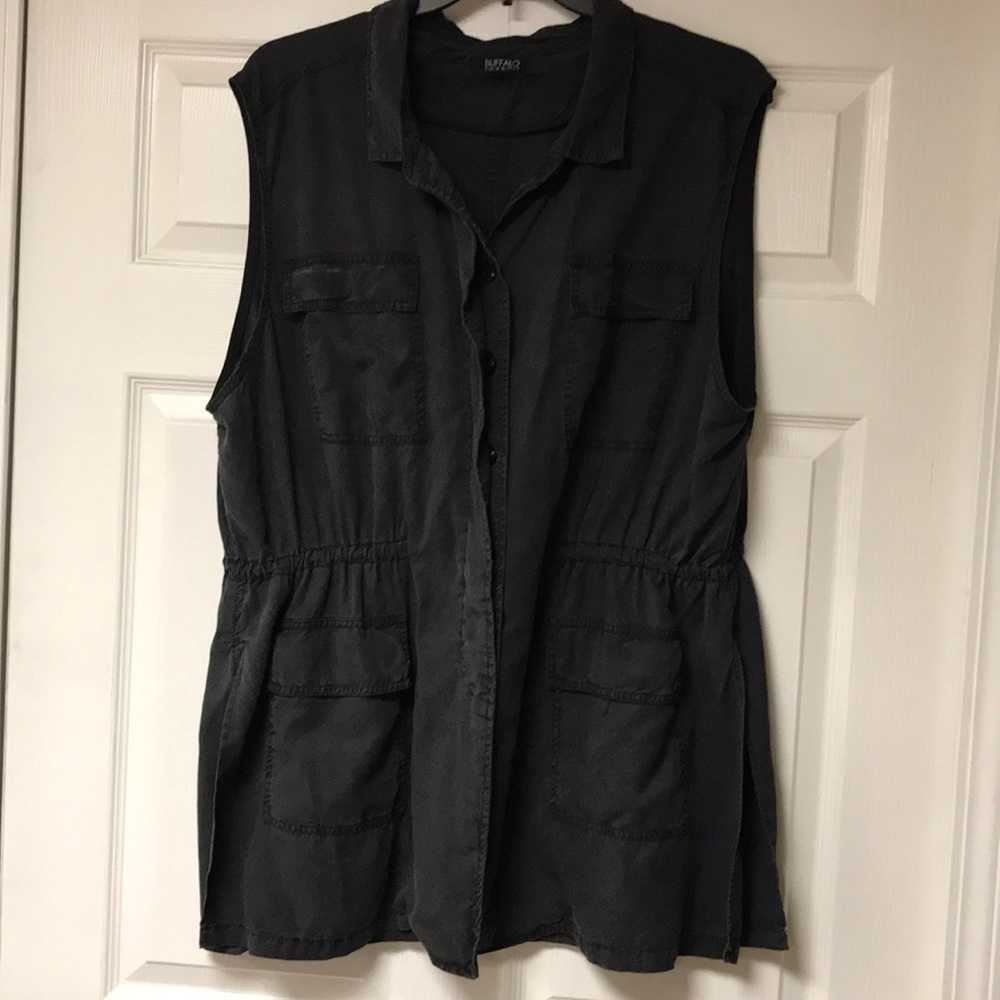 NWOT Black Vest